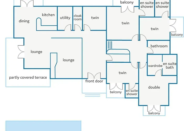 别墅 Akamas Bayview By 拉基